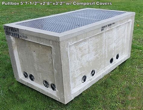 concrete electrical box top|12 lb concrete pull box.